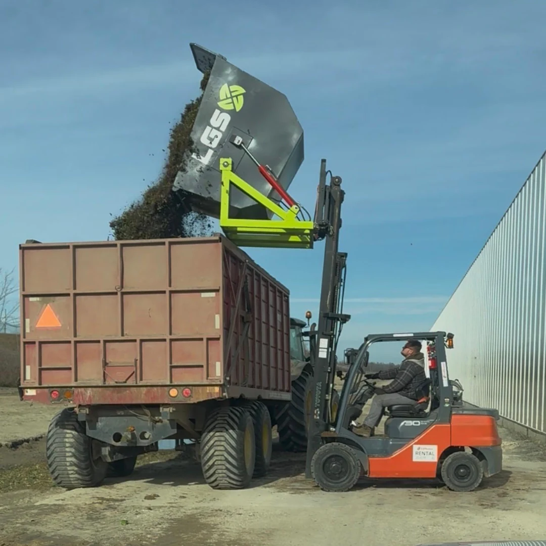 Hydraulic Lift Bins